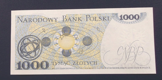 1000 zł Mikołaj KOPERNIK 1975 UNC