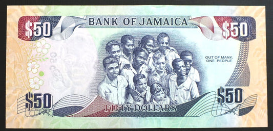 50 Dolarów - Jamajka 2012 r.
