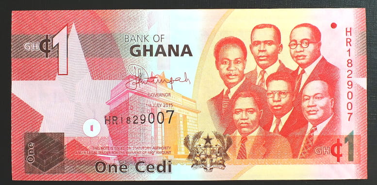 1 Cedi - Ghana 2015 r.