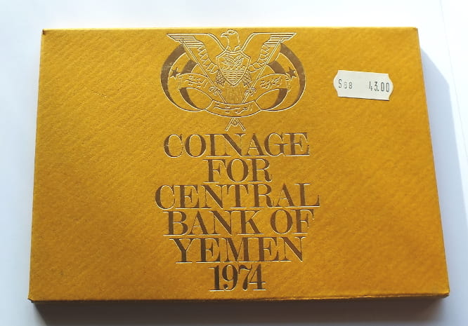 Zestaw Yemen 1974 mennicze