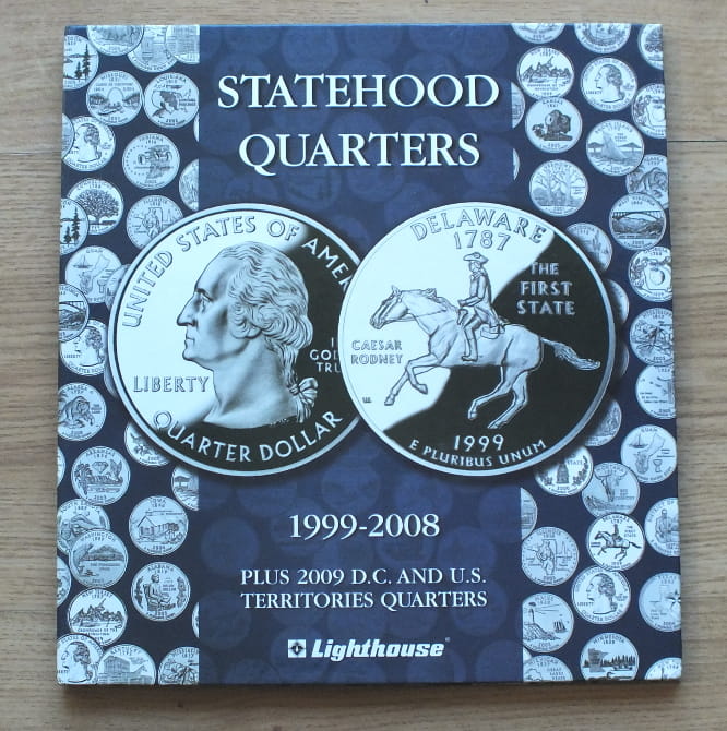 set STANY USA w albumie komplet 56 szt - ALEGAN