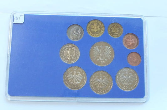 Set NIEMCY 10 monet PROOF 1981 F