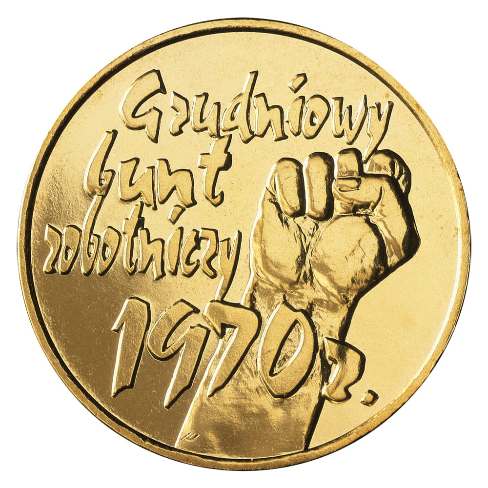 2 zł 30. rocznica Grudnia 70