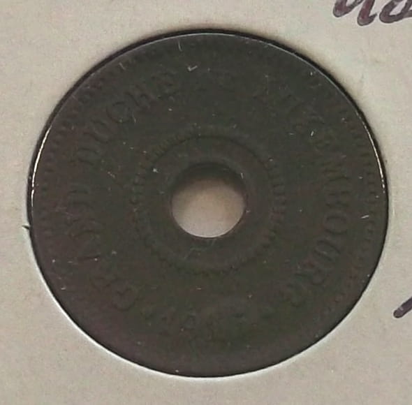 10 centimes 1915 - DESTRUKT