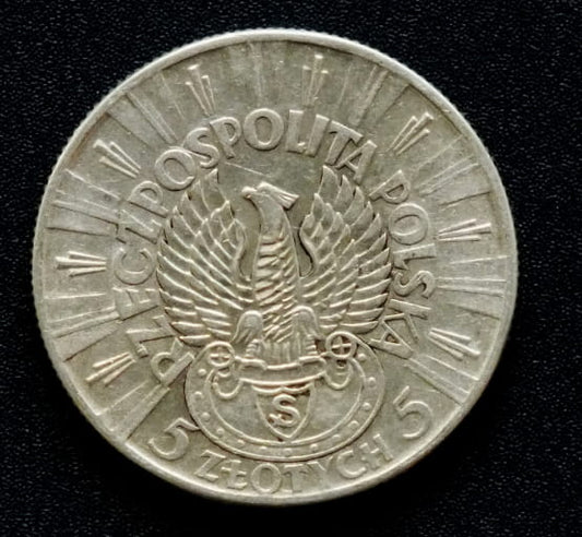 5 zł Józef Piłsudski 1934 r. - Orzeł Strzelecki