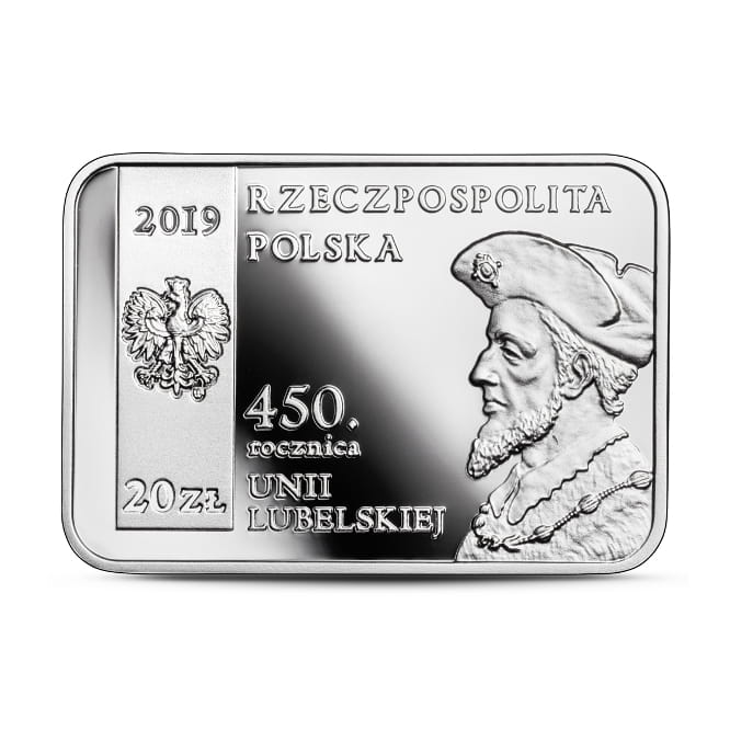 20 zl 450. rocznica Unii Lubelskiej