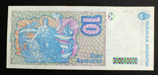 10 australi ARGENTYNA