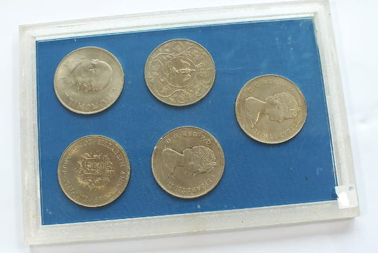 zestaw 5 x crown Wielka Brytania