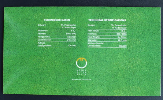 Zestaw 2 x 5 EURO Fussball 2008