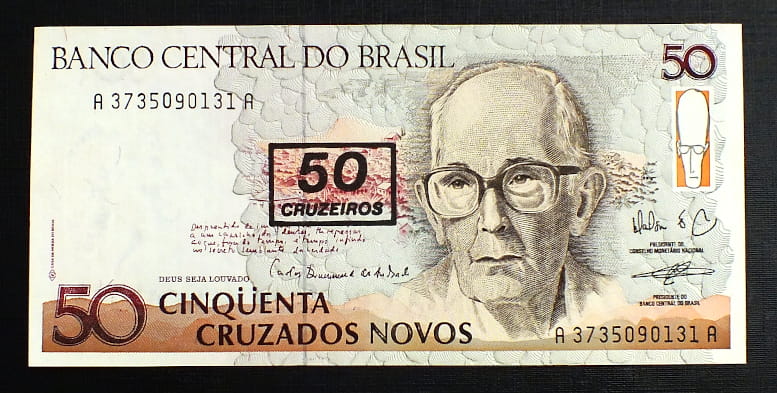50 cruzeiros BRAZYLIA
