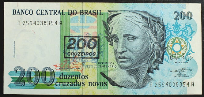 200 cruzeiros BRAZYLIA