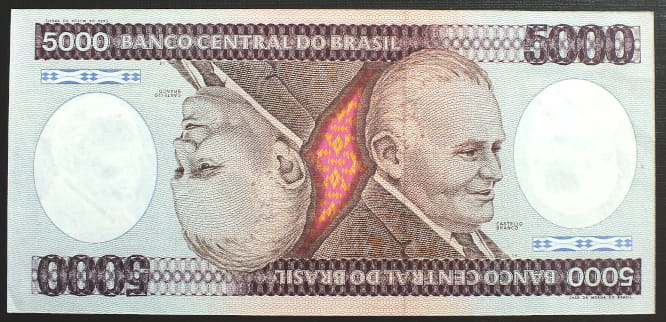 5000 Cruzeiros - BRAZYLIA 1981 r.