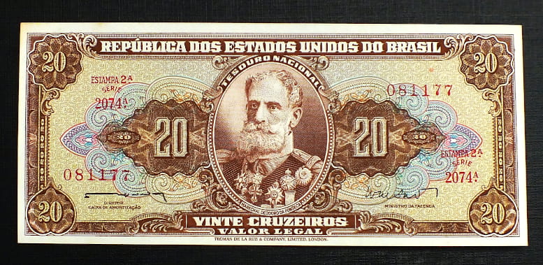20 Cruzeiros - BRAZYLIA