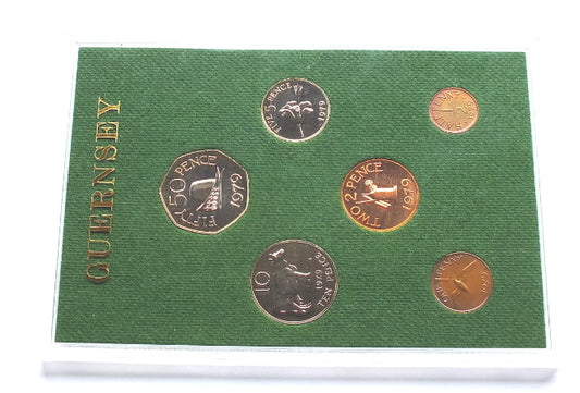 Set Guernsey 1979 6 monet mennicze