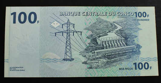 100 Francs - Kongo