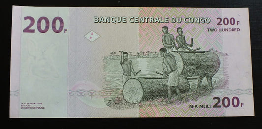 200 Francs - Kongo