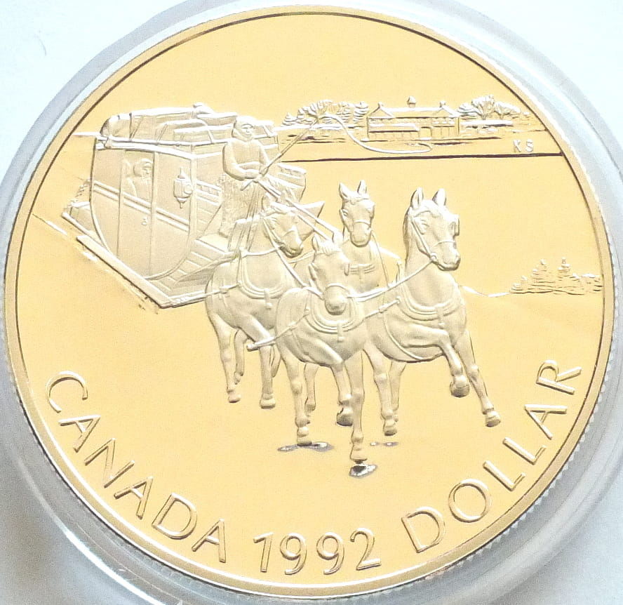 1 dolar Dyliżans - Kanada