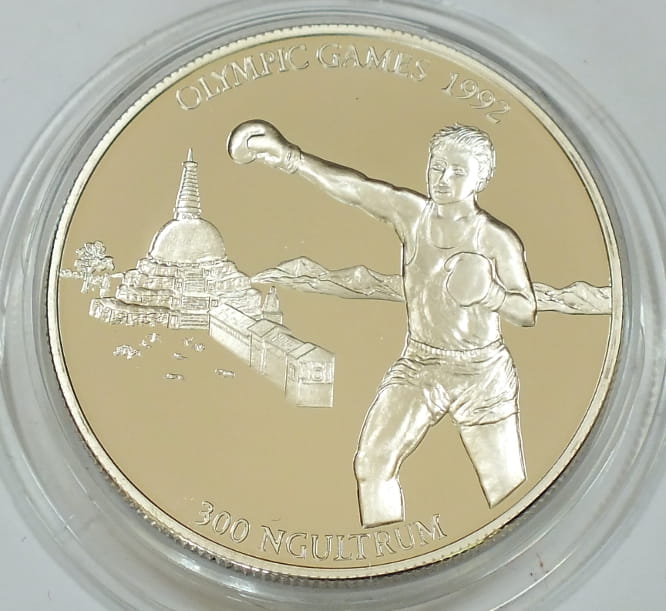 300 Ngultrum Olimpiada 1992 BHUTAN