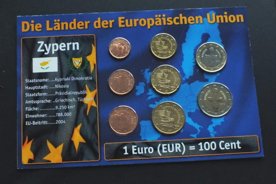 Zestaw monet EURO - Cypr