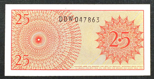 25 Sen - INDONEZJA 1964 r.
