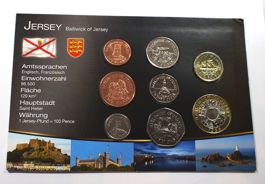 Set monet JERSEY mennicze