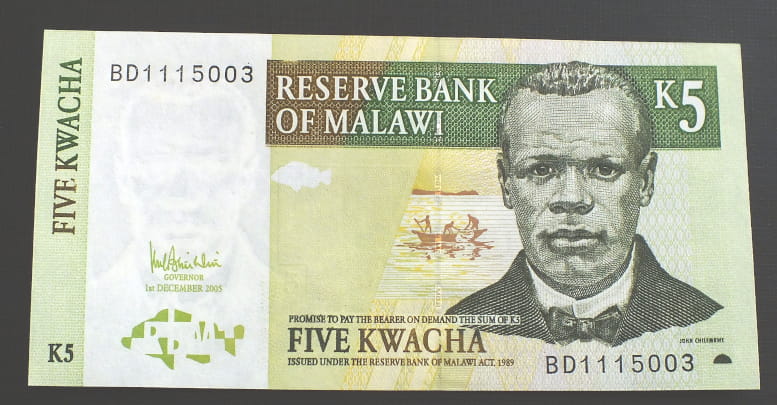 5 kwacha MALAWI