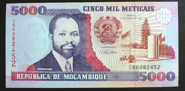 50000 Meticais - Mozambik 1991 r.