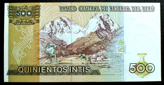 500 Intis - PERU