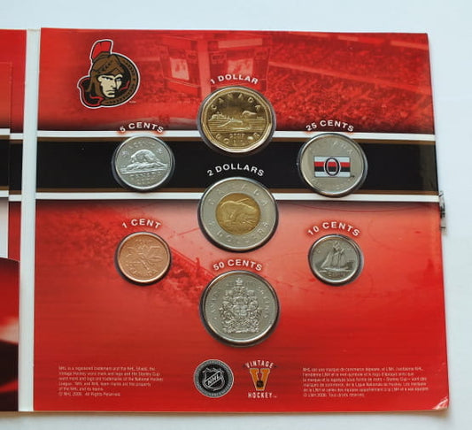 Ottawa Senators coin set Kanada