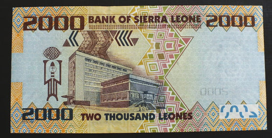 2000 Leones - Sierra Leone