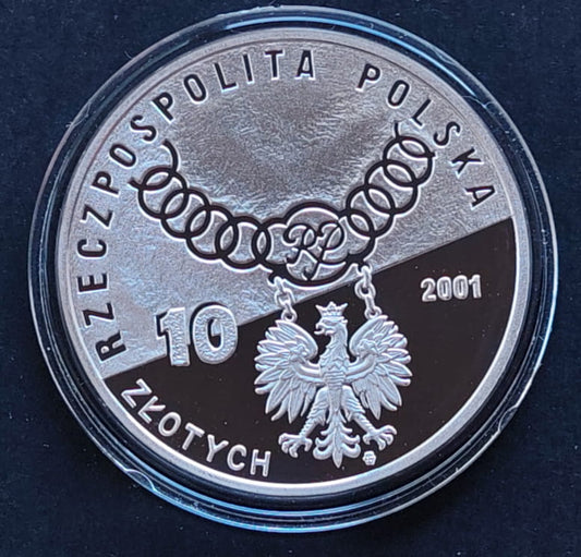 10 zł 15-lecie orzecznictwa Trybunału Konstytucyjnego (1986-2001)