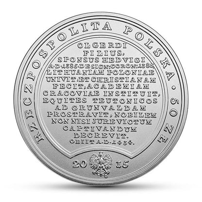 50 zł Skarby Stanisława Augusta – Władysław Jagiełło