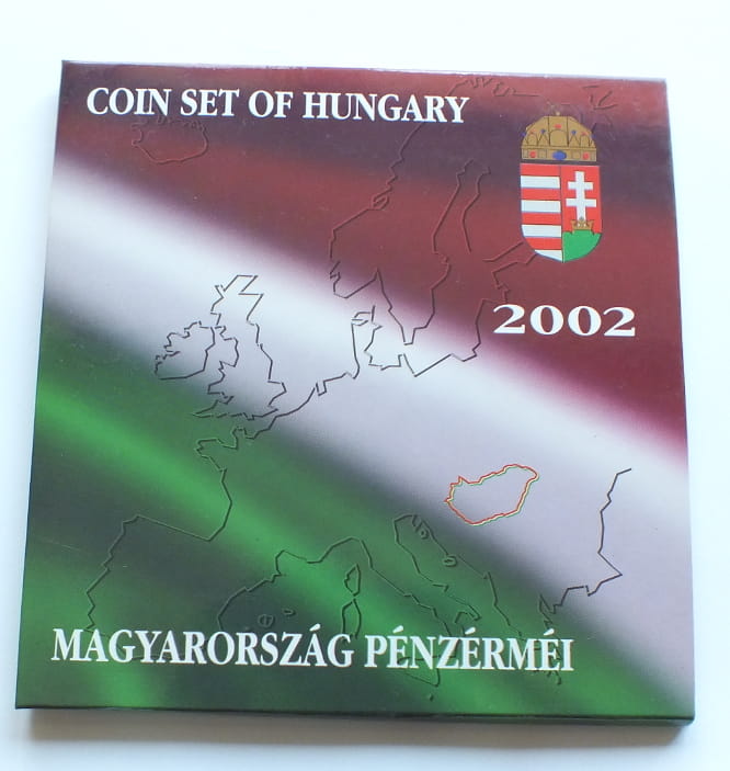 SET Węgry 2002 8 monet
