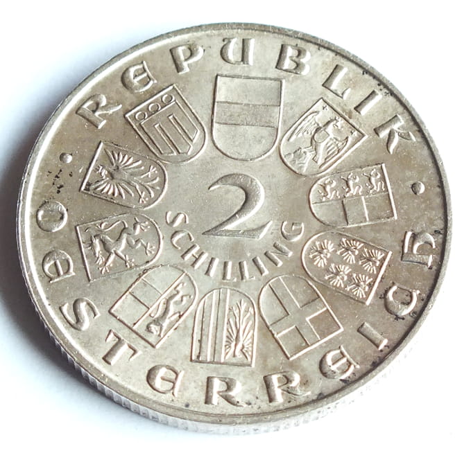 2 Schillingi Walther von d. Vogelweide 1930