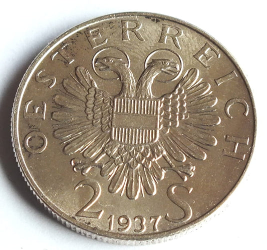 2 Schillingi Fischer von Erlach 1937