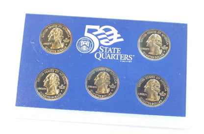 zestaw 5 x 25 centów PROOF