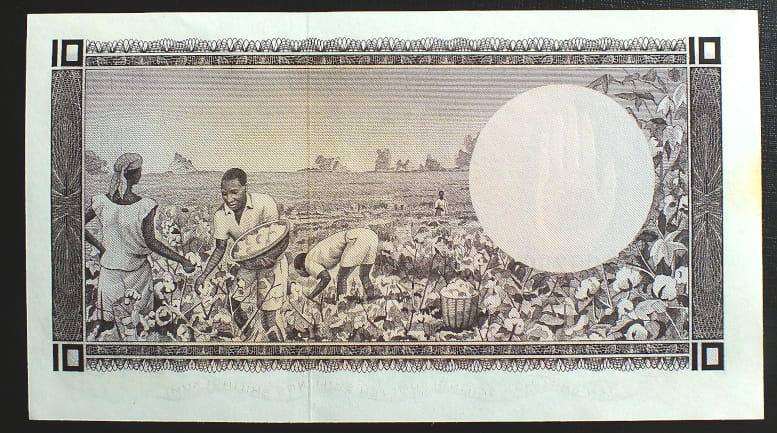 10 Szylingów - Uganda 1966 r.