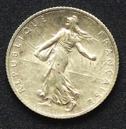 1 frank Francja (1898-1920) 5 g - Ag 835