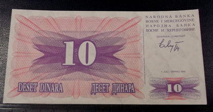 10 dinara BOŚNIA I HERCEGOWINA