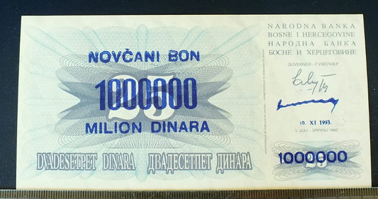 1 000 000 Dinarów - Bośnia i Hercegowina