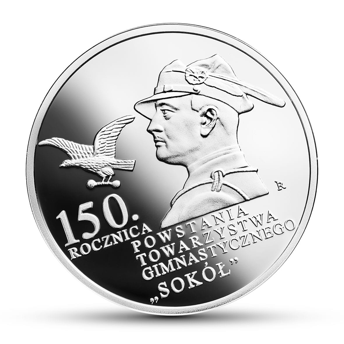 10 zł 150. rocznica powstania Towarzystwa Gimnastycznego „Sokół”