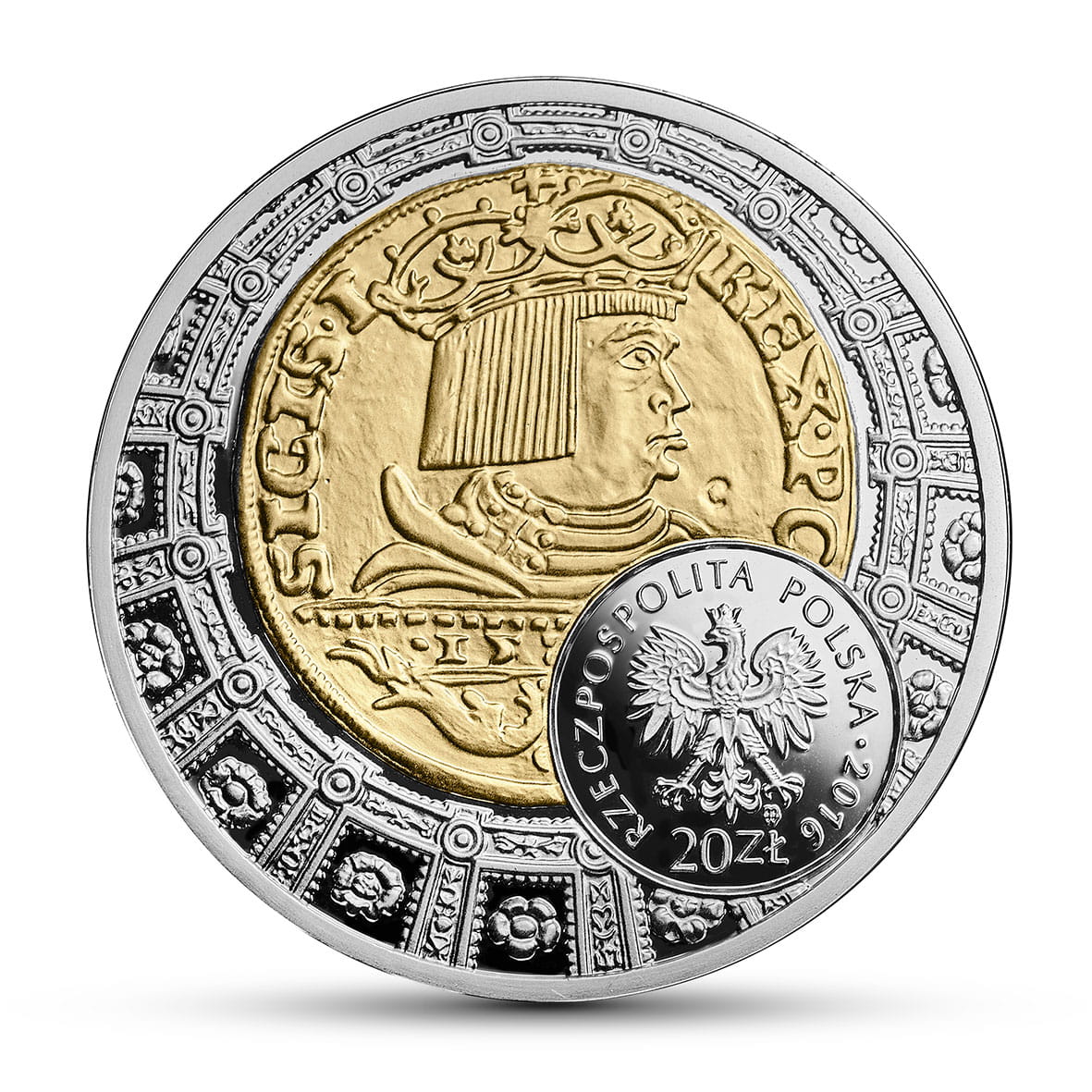 20 zł Historia Monety Polskiej – dukat Zygmunta Starego
