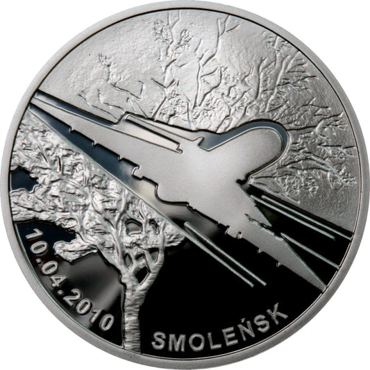 20 zł Smoleńsk - pamięci ofiar 10.04.2010 r.