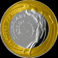 10 zł Igrzyska XXVIII Olimpiady – Ateny 2004 (Ag+Au)