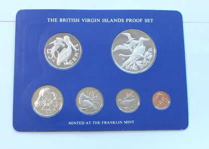 Set Virgin Islands Proof 1975  6 monet