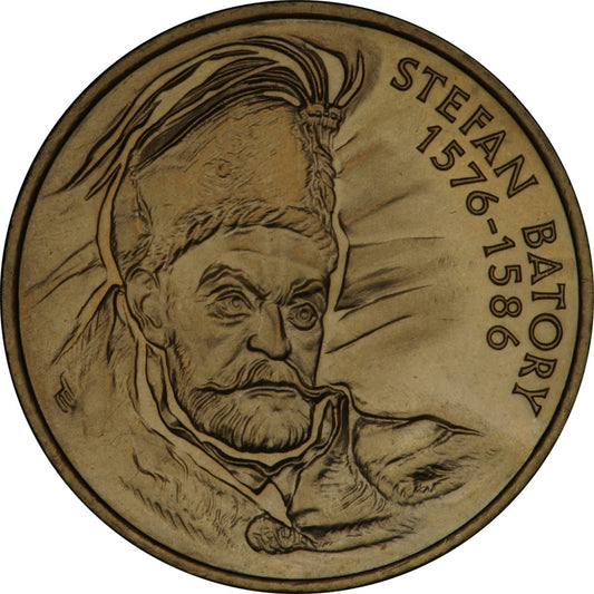 2 zł Stefan Batory (1576 - 1586)