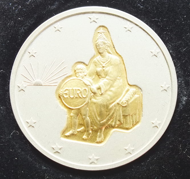 20 diners ANDORA nakład 5.000 Ag 25 g .925 Au 1,6 .917