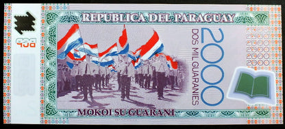 2000 Guaranies - Paragwaj 2008 r.