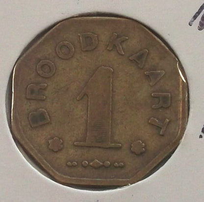 1 Broodkaart - żeton chlebowy 1880