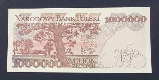 1000000 zł Władysław REYMONT 1993 UNC
